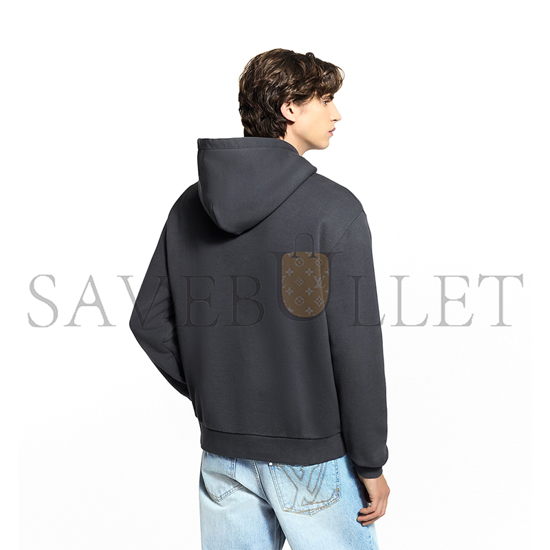 LOUIS VUITTON EMBELLISHED SIGNATURE HOODIE 1AJCFR